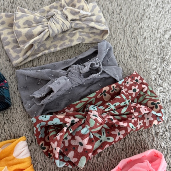 Set of 10 BABY BLING Colorful Headbands - Picture 3 of 5